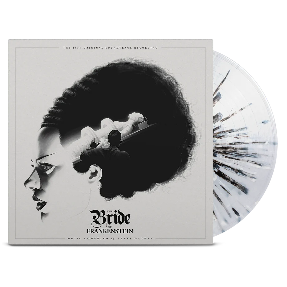 OST: The Bride Of Frankenstein / Franz Waxman (1LP Grey Splatter Vinyl)