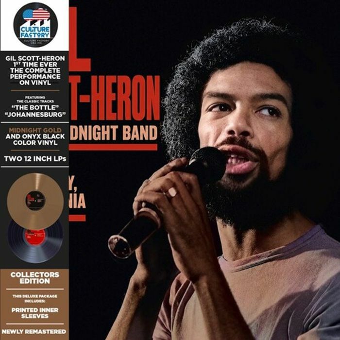 Gil Scott-Heron and the Midnight Band - Live at Berkeley, California, January 16, 1978 [2LP Coloured]