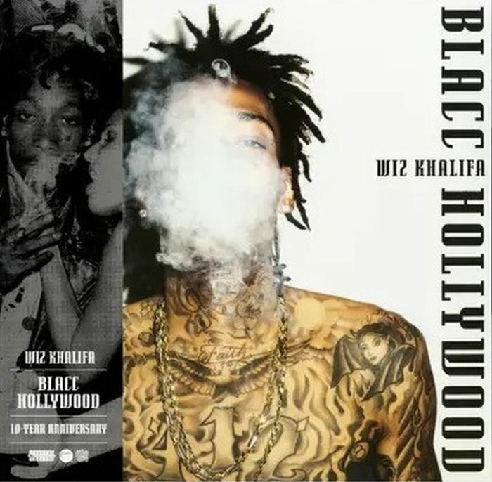 Wiz Khalifa - Blacc Hollywood (10 Year Anniversary) [Blacc Tattoo Ink-In Clear coloured vinyl]