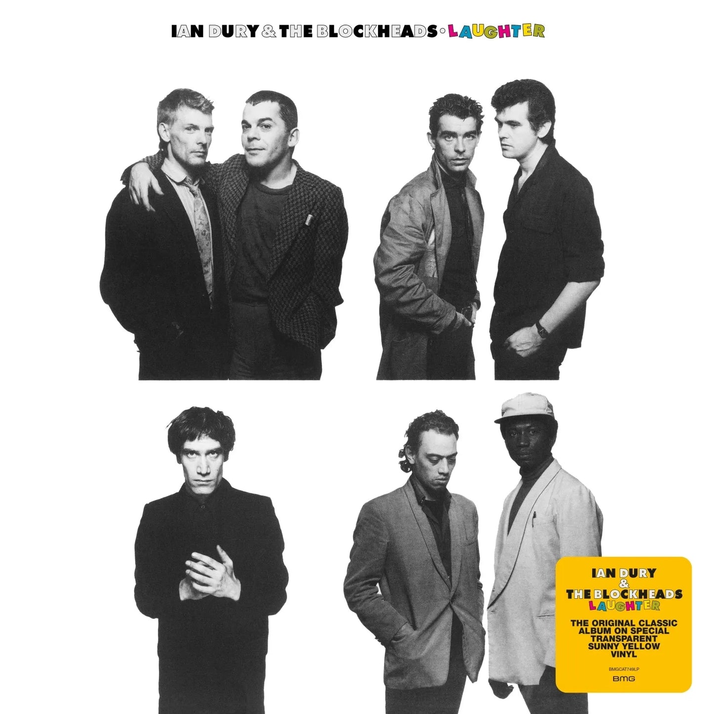 Ian Dury & The Blockheads - Laughter [Transparent Sunny Yellow Vinyl]