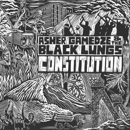 Asher Gamedze & The Black Lungs - Constitution [CD]
