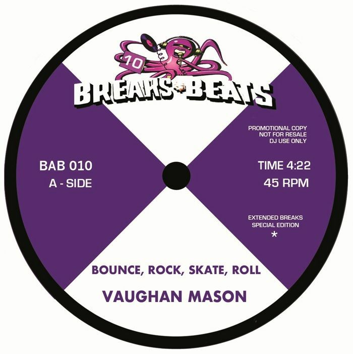 VAUGHAN MASON / BAD BASCOMB - BOUNCE, ROCK, SKATE, ROLL / BLACK GRASS [7" BLACK VINYL]