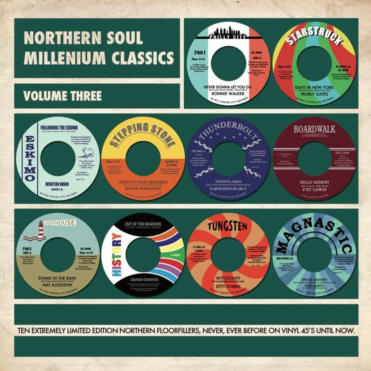 VARIOUS ARTISTS - NORTHERN SOUL MILLENIUM CLASSICS – VOL 3 [7" Box]