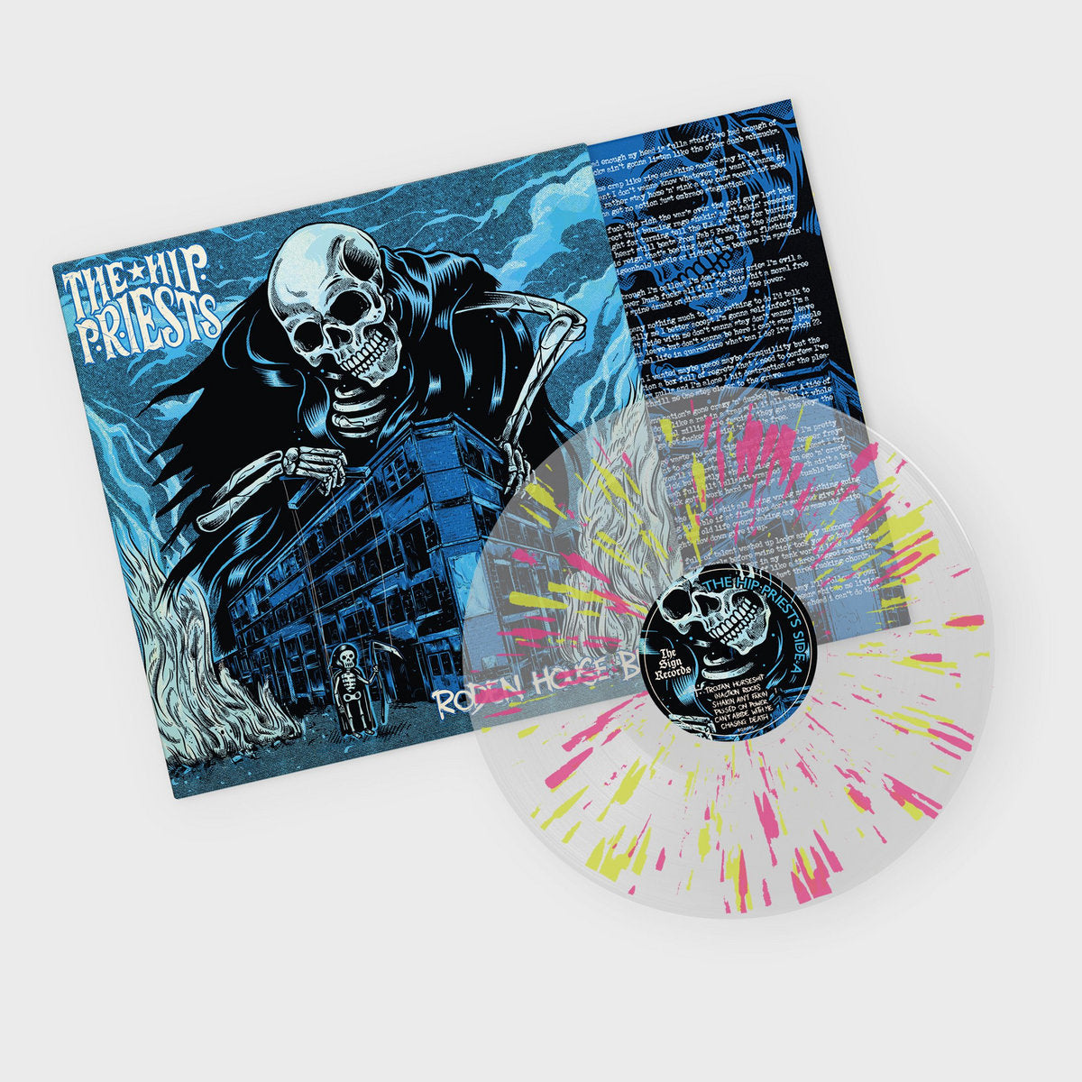 The Hip Priests - Roden House Blues [Pink & Yellow Splatter]