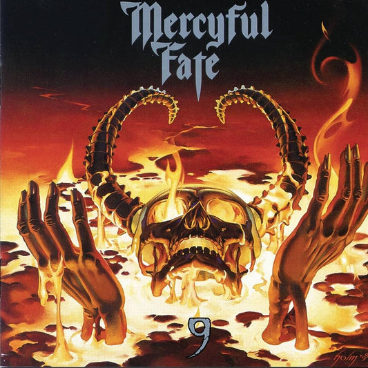 Mercyful Fate - 9 [Yellow Ochre w/ Blue Swirls Vinyl]