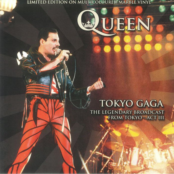 QUEEN - Tokyo Gaga (Multi Coloured Marble Vinyl)