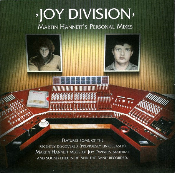 JOY DIVISION - MARTIN HANNETTSPERSONAL MIXES [CD]