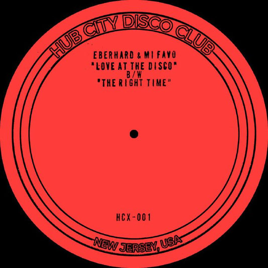 Eberhard & Mi Favo - LOVE AT THE DISCO 12"
