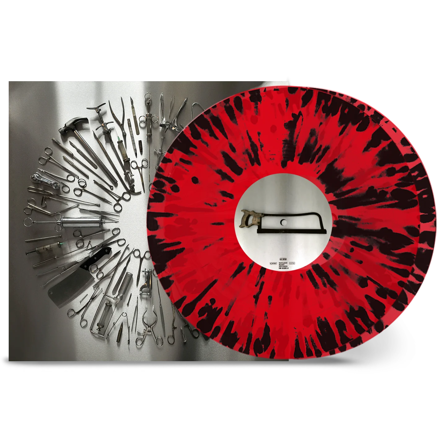 Carcass - Surgical Steel [Red Black Splatter 45 RPM]
