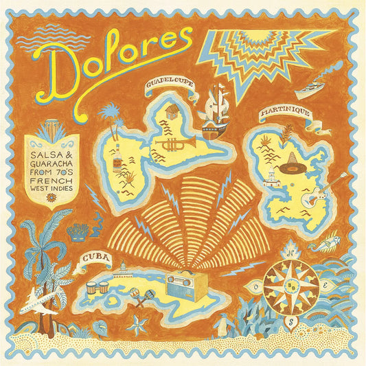 Various Artists - Dolores - Salsa & Guaracha from 70's French West Indies [LP]