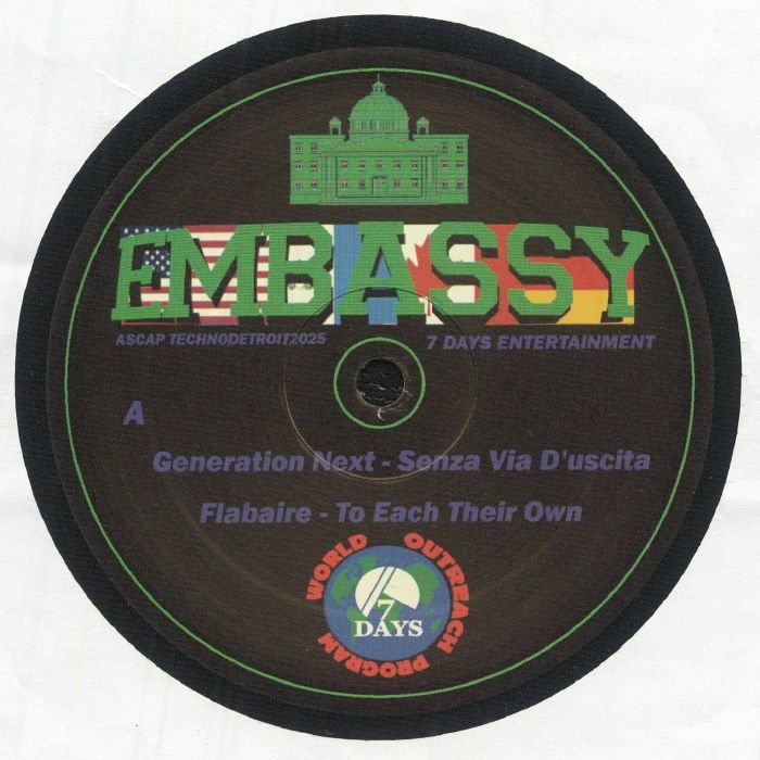 VARIOUS - Embassy (feat Generation Next, Butterbandz, Big Strick, Ron Cook, Red D) [2LP]