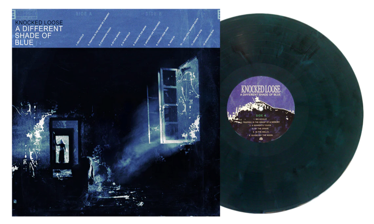 Knocked Loose - A Different Shade of Blue [Black & Blue Galaxy Vinyl]