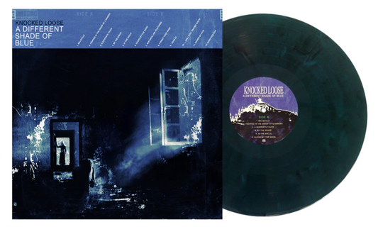 Knocked Loose - A Different Shade of Blue [Black & Blue Galaxy Vinyl]
