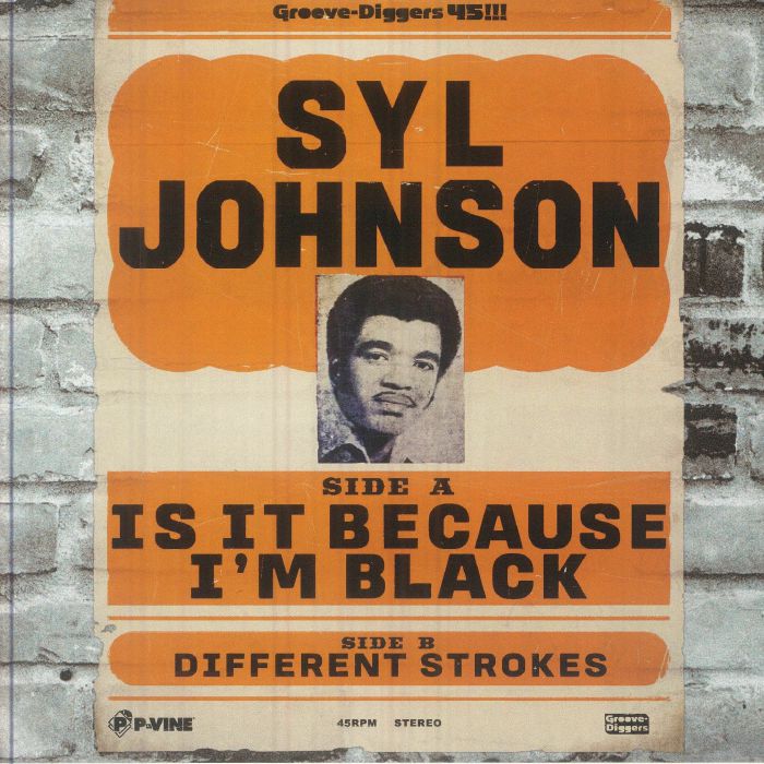 Syl JOHNSON - Is It Because I'm Black [grey marbled vinyl 7"]