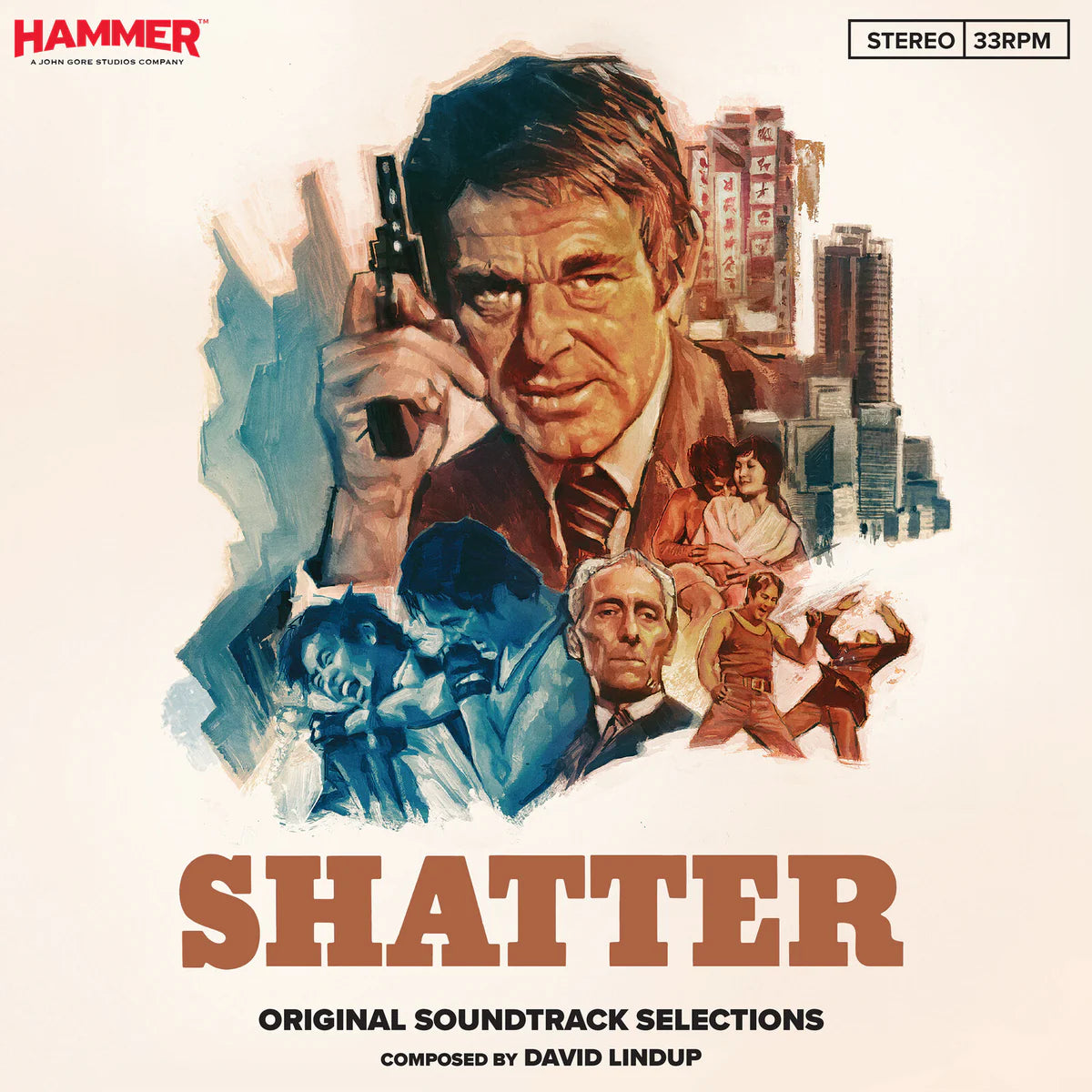 David Lindup - Shatter - Original Film Soundtrack [Orange Vinyl]