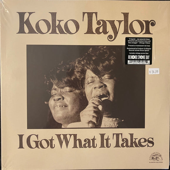 KOKO TAYLOR - I GOT WHAT IT TAKES [RSD 2023 Translucent Red]