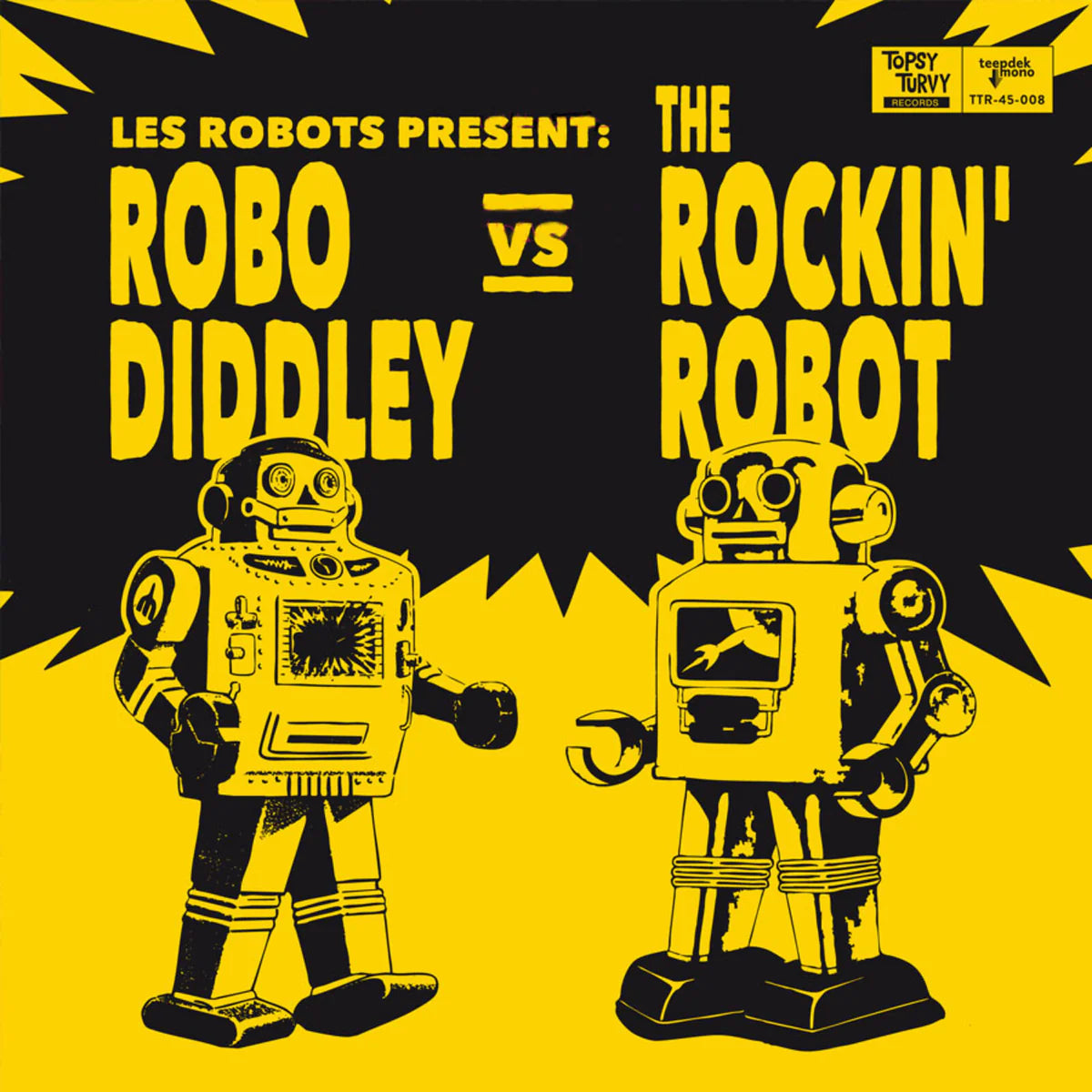 Les Robots - RoBo Diddley vs The Rockin' Robot [7" Vinyl]