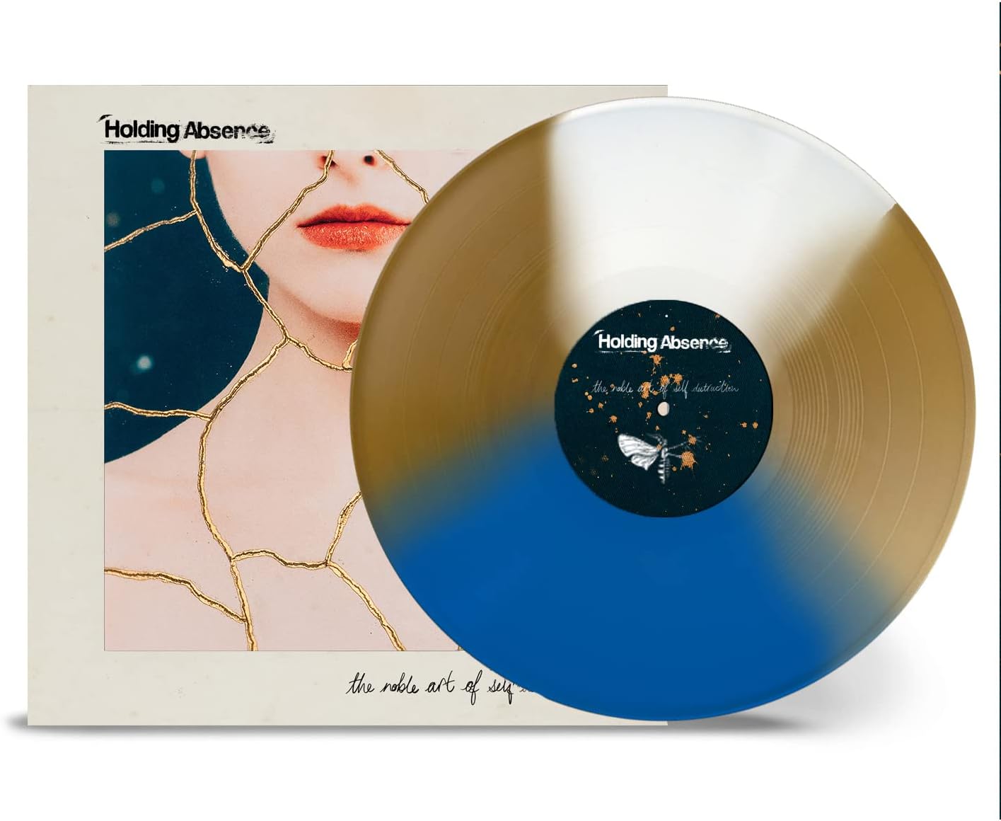 Holding Absence - The Noble Art Of Self Destruction [Ltd Squad Effect - White / Mid-Blue / Gold vinyl]