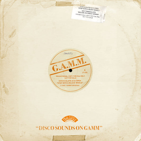 EMMACULATE & DJ SPEN - STEP INTO A BLACK WHOLE