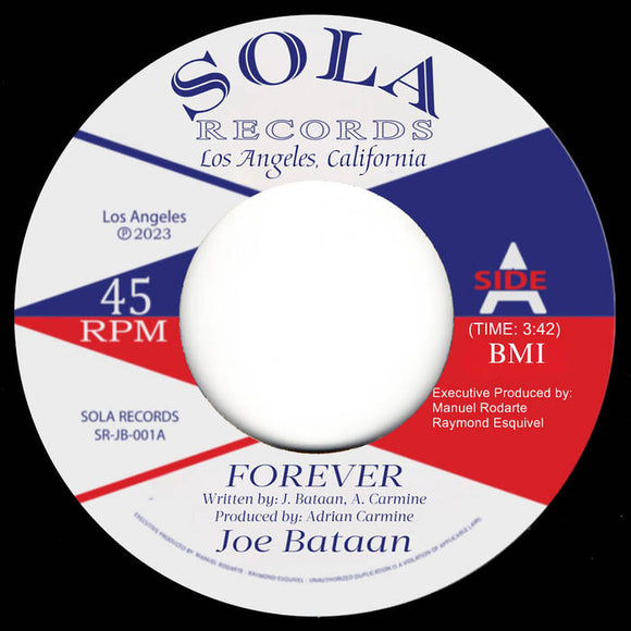 JOE BATAAN - Forever / Our Last Dance [7