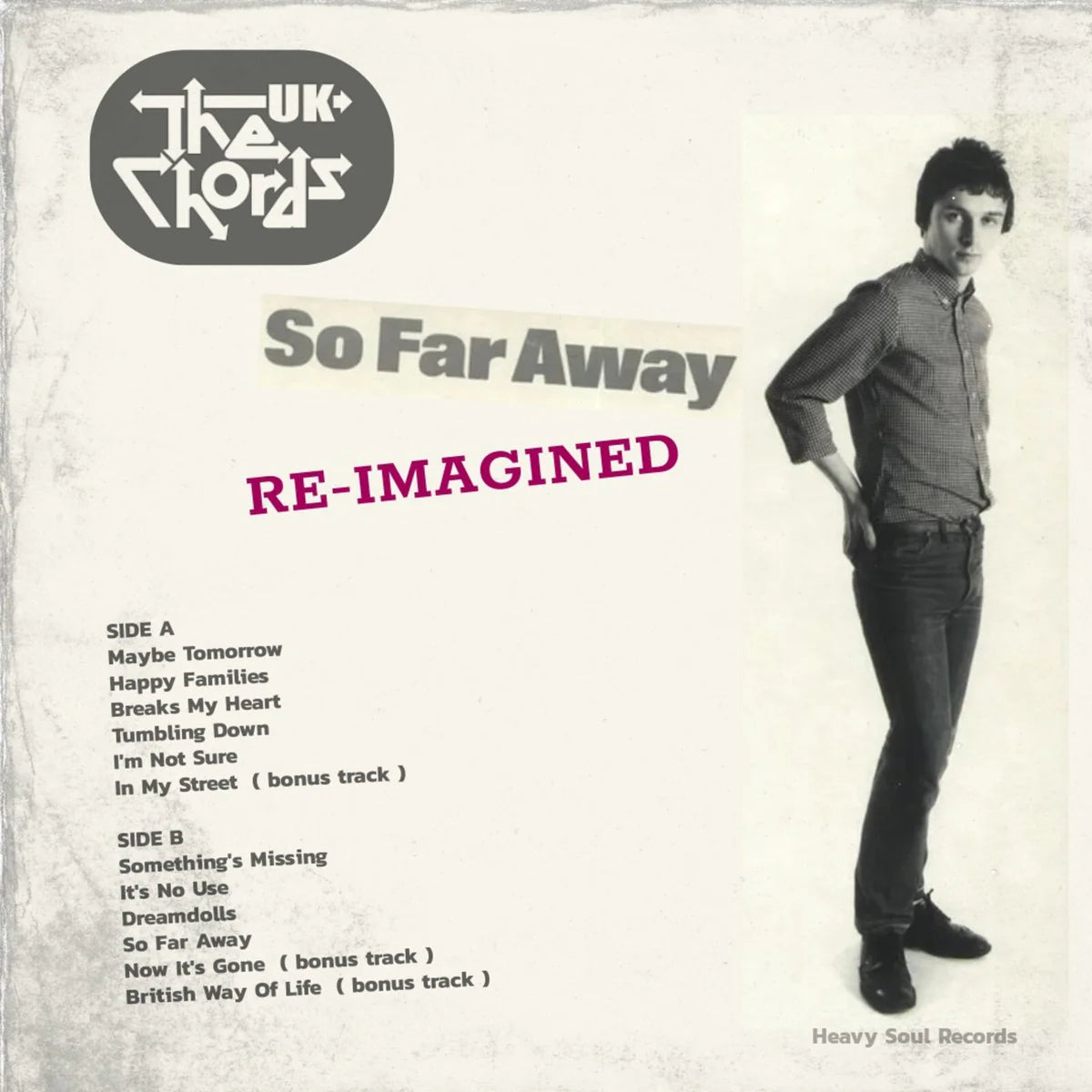 The Chords UK - So Far Away Re-Imagined [LP & Poster]