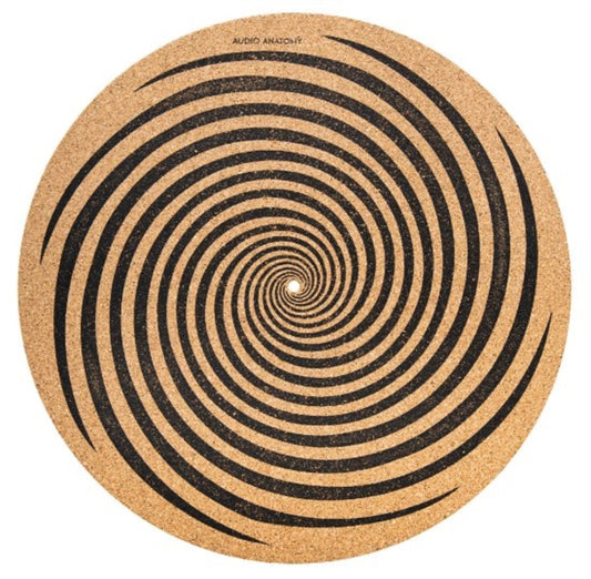 Spiral Slipmat Cork Diameter 295 Mm Thickness 3Mm Audio Anatomy