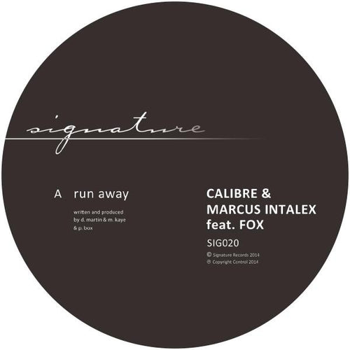 CALIBRE/MARCUS INTALEX feat FOX - Run Away