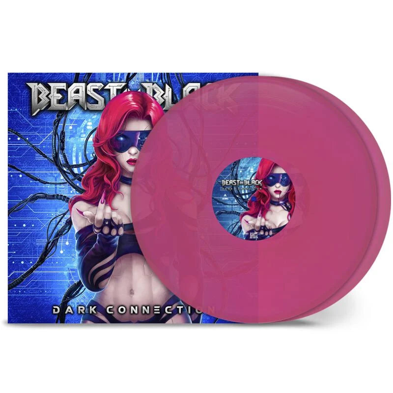 Beast In Black - Dark Connection [2LP Transparent Magenta vinyl - Gatefold Sleve]