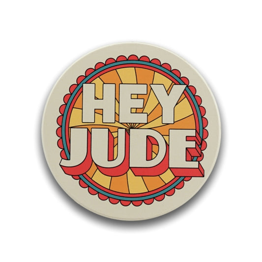 Coaster Single Ceramic - The Beatles (Hey Jude)