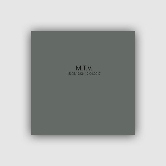 Mika Vainio - M.T.V. 15.05.63 – 12.04.2017 [Book+CD]