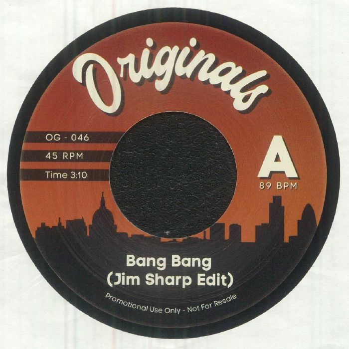 Jim SHARP / REDMAN feat METHOD MAN - Bang Bang [7" Vinyl]