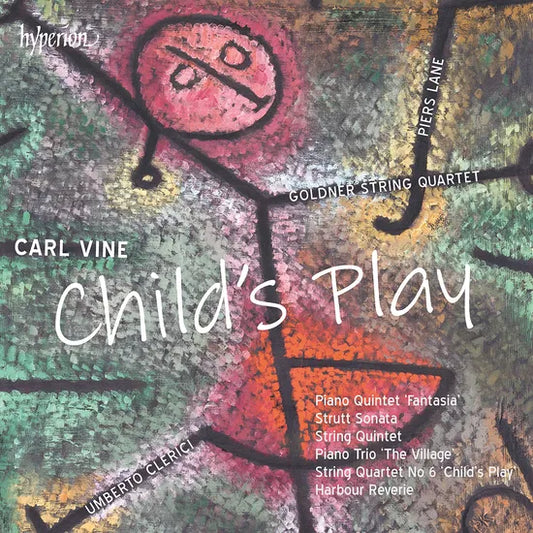 Goldner String Quartet, Piers Lane - Vine: Child's Play, Piano Quintet & Other Chamber [CD]