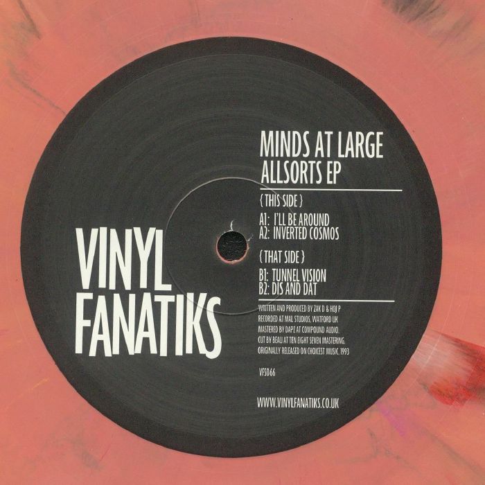 Minds At Large – Allsorts EP (Coloured Vinyl)