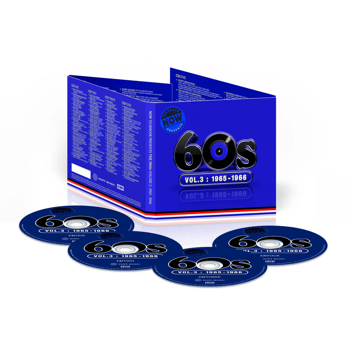 Various Artists - NOW Yearbook Presents - The 60s - Volume Three: 1965-1966 [4CD SET]