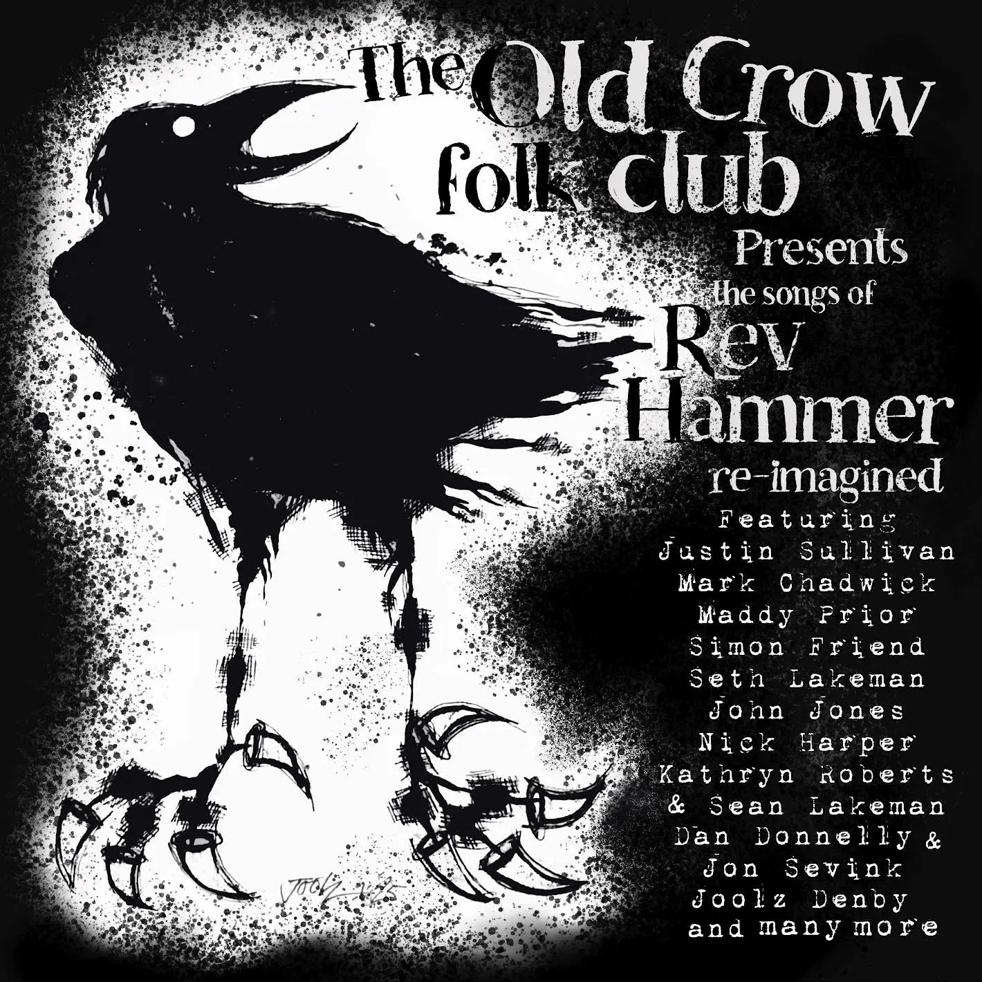 Various Artists - The Old Crow Folk Club Presents The Songs Of Rev Hammer Re-Imagined [2CD]