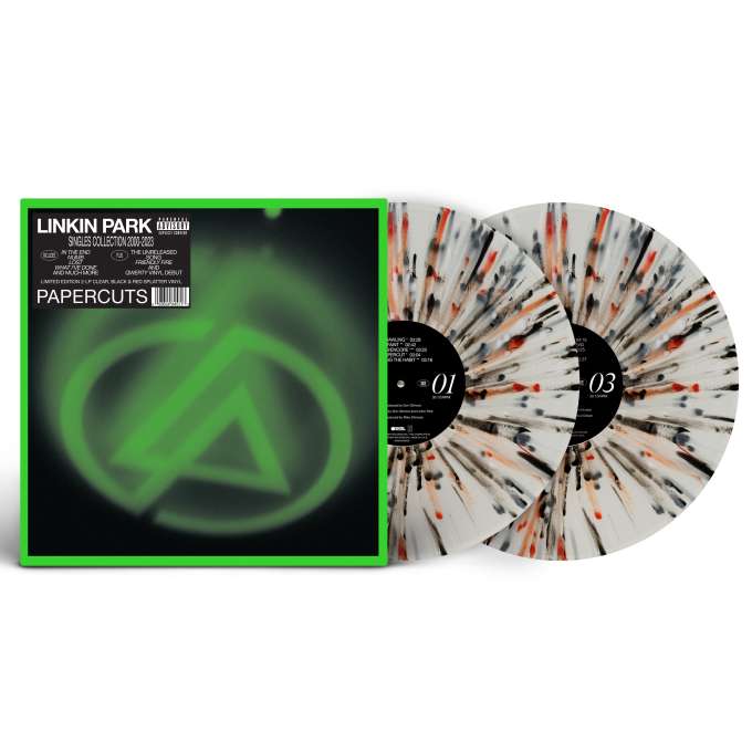 LINKIN PARK - Papercuts (Black/Red Splatter Vinyl) (Indies)