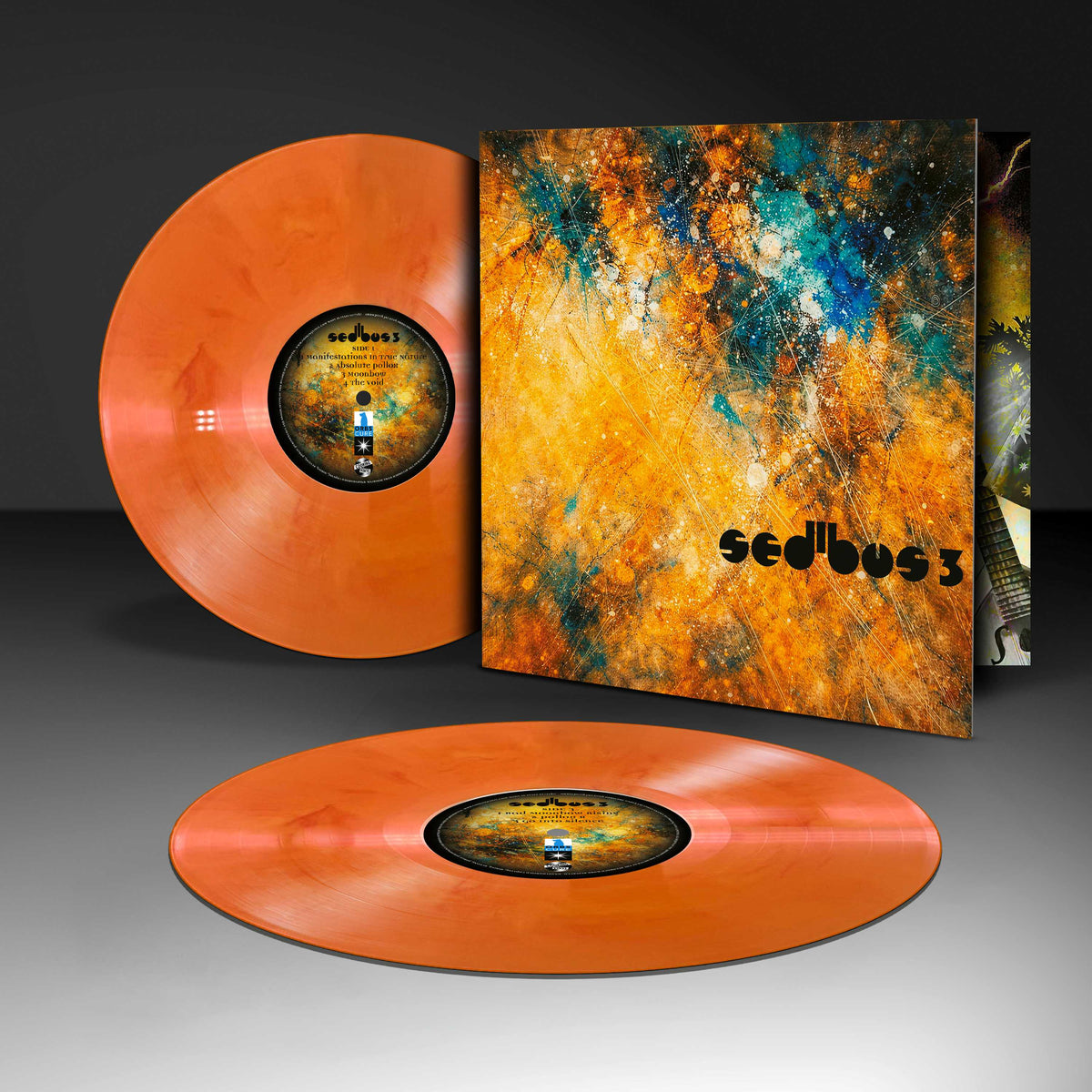 Sedibus - 3 (ORANGE/RED/YELLOW MARBLE VINYL)