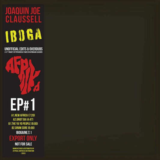 Joaquin Joe CLAUSSELL - Iboga : The 12'' EP Part 1 Extended Versions [RED Color Vinyl]
