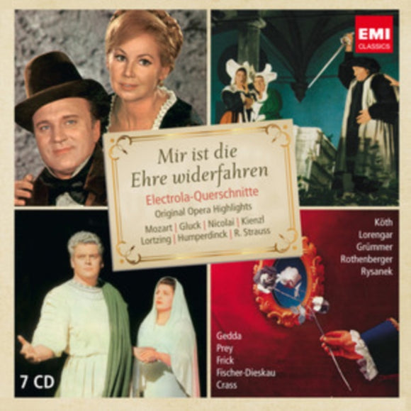 FISCHER / DIESKAU / GEDDA / PREY / VARIOUS ARTISTS - Gluck / Mozart / Strauss: Original Opera Recordings On Electrola [7CD BOXSET]