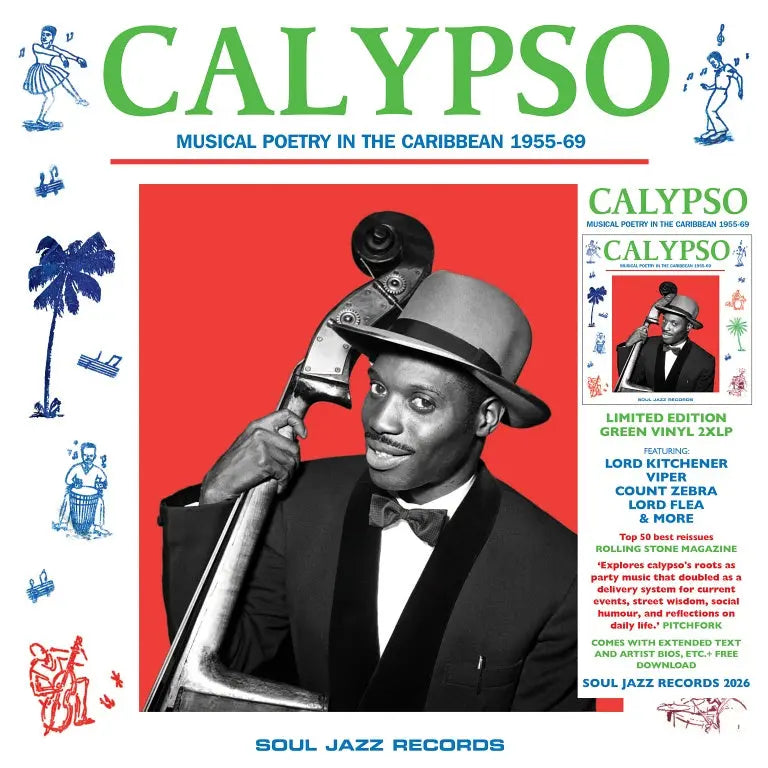 VA / Soul Jazz Records Presents - CALYPSO: Musical Poetry In The Caribbean 1955-69 [CD]