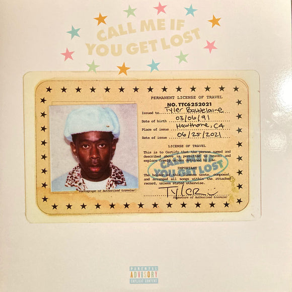 TYLER THE CREATOR - Call Me If You Get Lost [2LP Coloured]