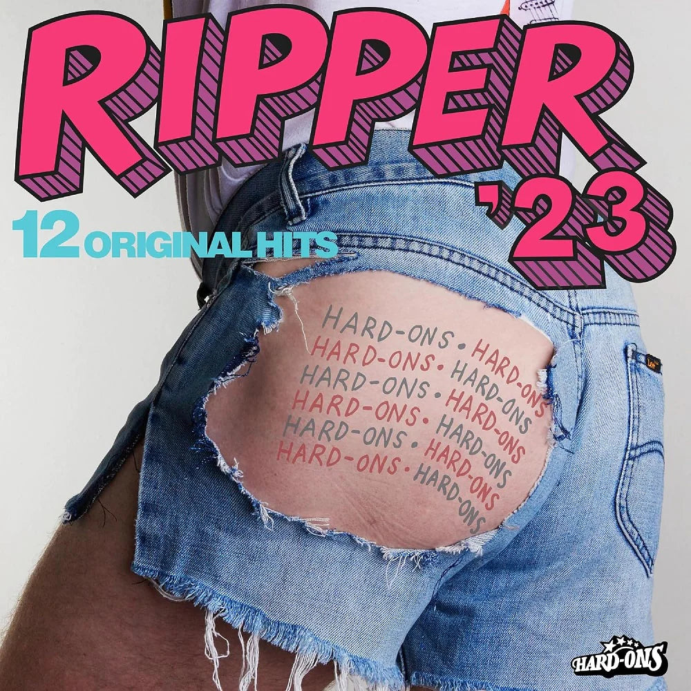 Hard-Ons - Ripper '23 [Pink with Blue Splatter Vinyl]