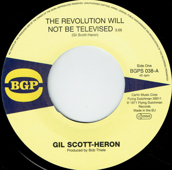 Gil Scott-Heron – The Revolution Will Not Be Televised [7