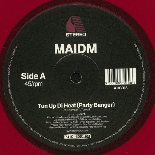 MAIDM - Tun Up Di Heat / B-Boy Shit [10" Grape Juice]