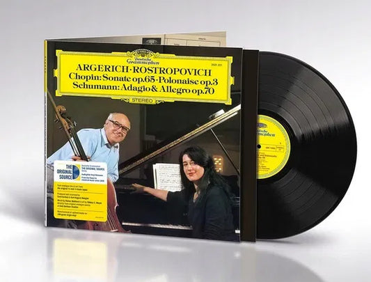 Martha Argerich, Mstislav Rostropovich - CHOPIN: Sonata op. 65, Polonaise op. 3 / SCHUMANN: Adagio & Allegro op. 70