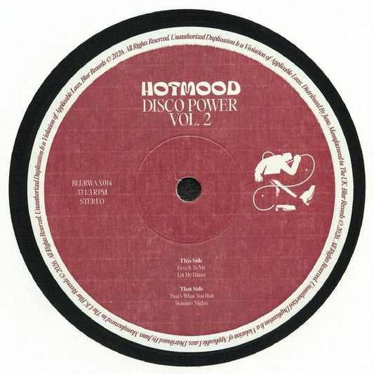HOTMOOD - Disco Power EP Vol 2