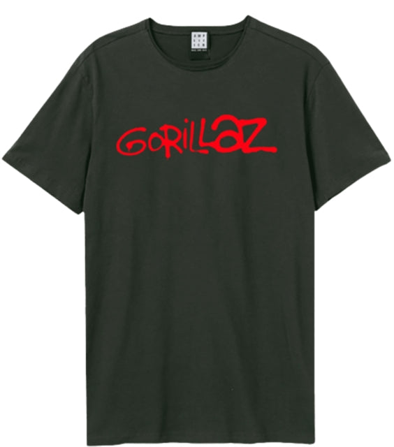 GORILLAZ - Logo T-Shirt (Charcoal)