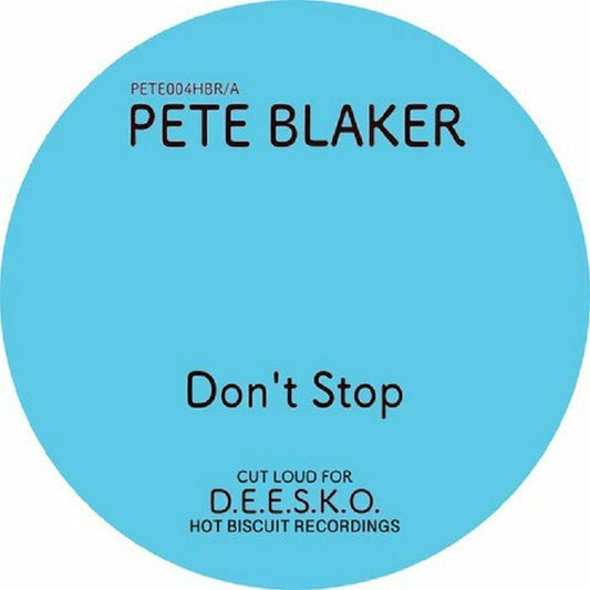 Pete Blaker - Don’t Stop/Ice Cold (Feat. Dionisos) (Disco Edits)