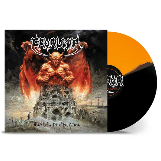 Cavalera - Bestial Devastation (orange/black split vinyl)