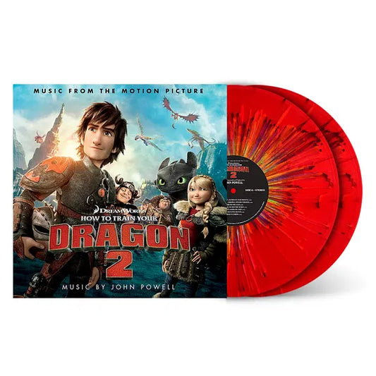 JOHN POWELL - HOW TO TRAIN YOUR DRAGON 2 [RSD 2023 Splatter Color edition]